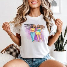 Camiseta If Laughter Burned Calories Wed para mujer Best Friendship regalo para