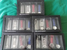 LIQUIDACION LOTE DE 5 CAJAS EXPOSITORA D&S CON 40 RELOJES (NUEVOS SIN PILAS)