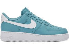 Talla 9.5 - Nike Air Force 1 Low '07 Denim Turquesa Blanco FJ4146-401