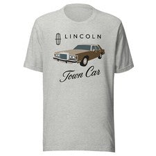 Camiseta Lincoln Vintage Car Graphic S-5XL Unisex Aspecto Clásico