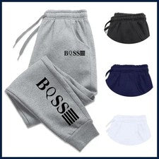 Pantalones deportivos para hombre 2026 estampados moda tendencia pantalones para correr versátiles suaves altos