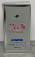 Nuevo kit de exfoliación facial trifásico detallador de cuidado de la piel serio aclarar tensar