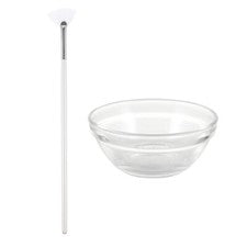 1 Juego de Herramientas Mascarilla Salón de Belleza Mascarilla Cuencos Aplicador de Cepillo Facial