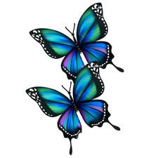 2 Piezas Pegatinas de Pared para Dormitorios Niños Decorativas Salón Calcomanías Hogar
