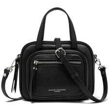 Moda Bolsa Dua Micro GIANNI CHIARINI Piel Negra - 11805COMMGRN001