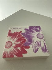 Paleta de colores CLINIQUE como visón y ciruela ardiente dúo sombra de ojos y rubor NUEVO