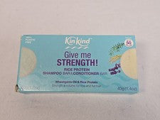 Champú y acondicionador KinKind Rice Protein barra fuerza y volumen cabello fino NUEVO