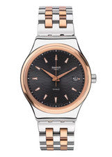 Nuevo Esmoquin Automático Hecho en Suiza Limitado 42MM YIS405G Acero Inoxidable Dorado Coloreado