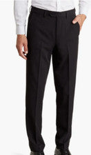 Pantalones elásticos Nautica para hombre Gaff trajes separados negros 32W x 31L