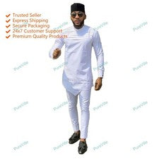 Ropa india sólida camisa de moda para hombre corta Kurta algodón India vestid...