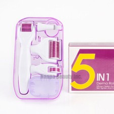 Kit de juego de rodillos 5 en 1 Micro Nee-d-le Derma antienvejecimiento acné arrugas recuperación facial