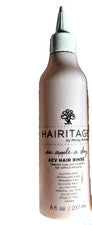 Champú Hairitage Apple A Day vinagre de sidra de manzana sin sulfato enjuague para el cabello cuero cabelludo