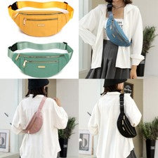 Riñonera Mujer Moda Cintura Paquetes Deportes Teléfono Móvil Pecho Bolso Cintura Paquete EE. UU.