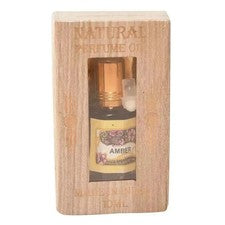 Fragancia Ámbar Aceite Perfume Natural Larga Duración India Unisex Spray Corporal 10 ML