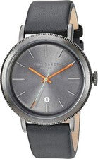 Ted Baker 10031508 Connor 42mm reloj de cuero negro para hombre