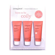 Living Proof Born To Be Coily Kit | Set de cuidado del cabello para cabello rizado y grueso