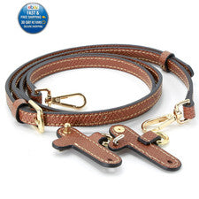 Kit de mini bolsos de cuero con correa para el hombro aptos para grandes, marrones y dorados