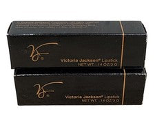 Pack de 2 Lápices Labiales Victoria Jackson JAMAICAN JAVA MELOCOTÓN De Colección Años 90’s Nuevo en Caja
