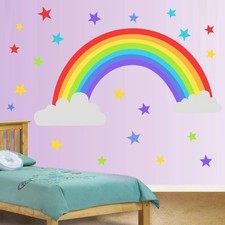 Pegatinas de pared para sala de estar dormitorio decoración del hogar niños