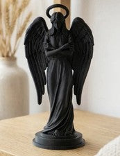 Elegante Estatuilla de Ángel con Alas Extendidas | Estatua Decoración Hogar | Decorativa