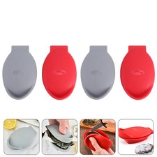 4 piezas soporte para utensilios de cocina gadgets Oyster abrazaderas de biela