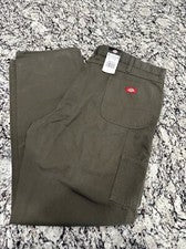 Pantalones Dickies Wear para hombre, 4 bolsillos para utilidad, ajuste regular carpintero 44x37