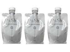 [Juego de 3] Champú A/G Hoyu PROSTEP Cuidado del Cabello 1000 ml Recarga
