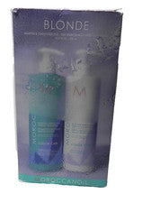 Champú y acondicionador Moroccanoil rubio perfeccionador púrpura 16,9 OZ/cada uno DUO NUEVO