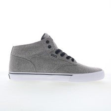 Globe Motley Mid GBMOTLEYM Hombres Gris Lona Inspiradas en el Patín Tenis Zapatos
