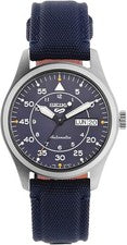 SEIKO MENS 5 SPORT FLIEGER AUTO WATCH SRPH31K1 BLUE DIAL -WARRANTY-RRP 349.00