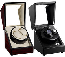 Reloj Pulsera Automático Hombre Enrollador Caja Expositor Doble Reloj Organizador Estuche Regalo