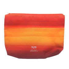 Bolsa de viaje de maquillaje YUNI Beauty DUSK naranja ombre