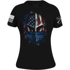 Camiseta para mujer estilo Grunt Spartan Prepared - negra