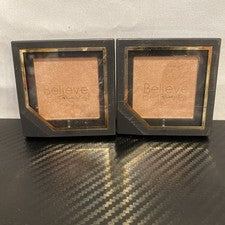 2x Believe Beauty Polvo Iluminador Acabado Radiante - Buenas Vibraciones - 0.14 OZ - NUEVO