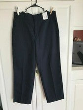 Nuevo par de pantalones de vestir para hombre The Force talla 34x30 negros ropa de trabajo estilo TA2286