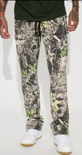 Pantalones cargo ajustados Nova Worker de moda para hombre nuevos con etiquetas - verdes/combo talla XXL