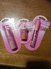 Set de Maquillaje Perfecto Melocotón Brillo Labial Bálsamo Rubor Barra Manteca de Karité Vitamina E Melocotón