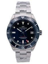 Orologio Mondia Swiss Sellita Sw200 38mm Acciaio MS224R/796 Scontatissimo Nuovo