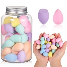 Mini esponjas de maquillaje multicolores, esponjas de belleza profesionales