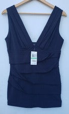 Camisa/Blusa Para Mujer Sele Moda Negra Sin Mangas - Talla: Grande