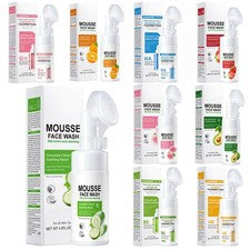 Cepillo de silicona suave para el cuidado diario de la piel para mujeres 120 ml para limpieza facial