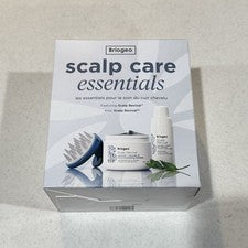 Briogeo Cuidado del Cuero Cabelludo Esenciales, Champú Microexfoliante, Champú Seco, Masajeador
