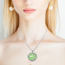Collar difusor de aceite esencial aromaterapia joyería perfume para mujer