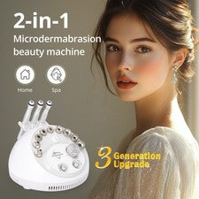 Máquina peladora al vacío para el cuidado de la piel facial dermoabrasión de microdermabrasión de diamante