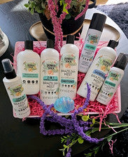 Paquete de 7 piezas para el cuidado del cabello y la ducha Power Stick Brazilian Mist