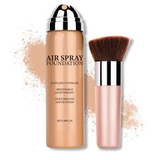 Base Flawless AirBrush Base Alta Cobertura Suave Cremoso Mate Spray