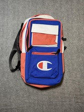 Bolso Bandolera Champion Retro Sling-Azul+Coral+Blanco/Estilo Vintage/Bolso