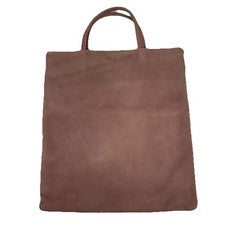 Bolso de Mano Baggu Mini Plano para Mujer en Cuero Taro Nubuck Nuevo