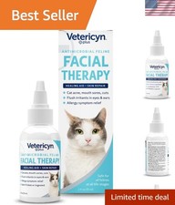 Cuidado diario de ojos y oídos de gato - más terapia facial felina (2 oz) para la curación
