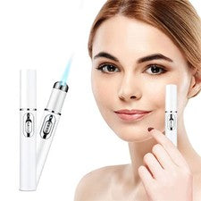 Dispositivo de belleza facial masajeador de ojos luz azul negro ojeras herramienta de cuidado